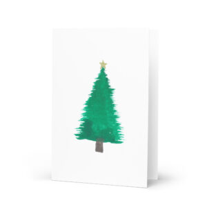 Grußkarte Weihnachtsbaum